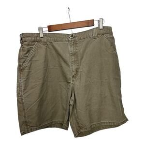 Men's Carhartt Carpenter Utility Shorts SZ 40 Brown B144 LBR Casual Work